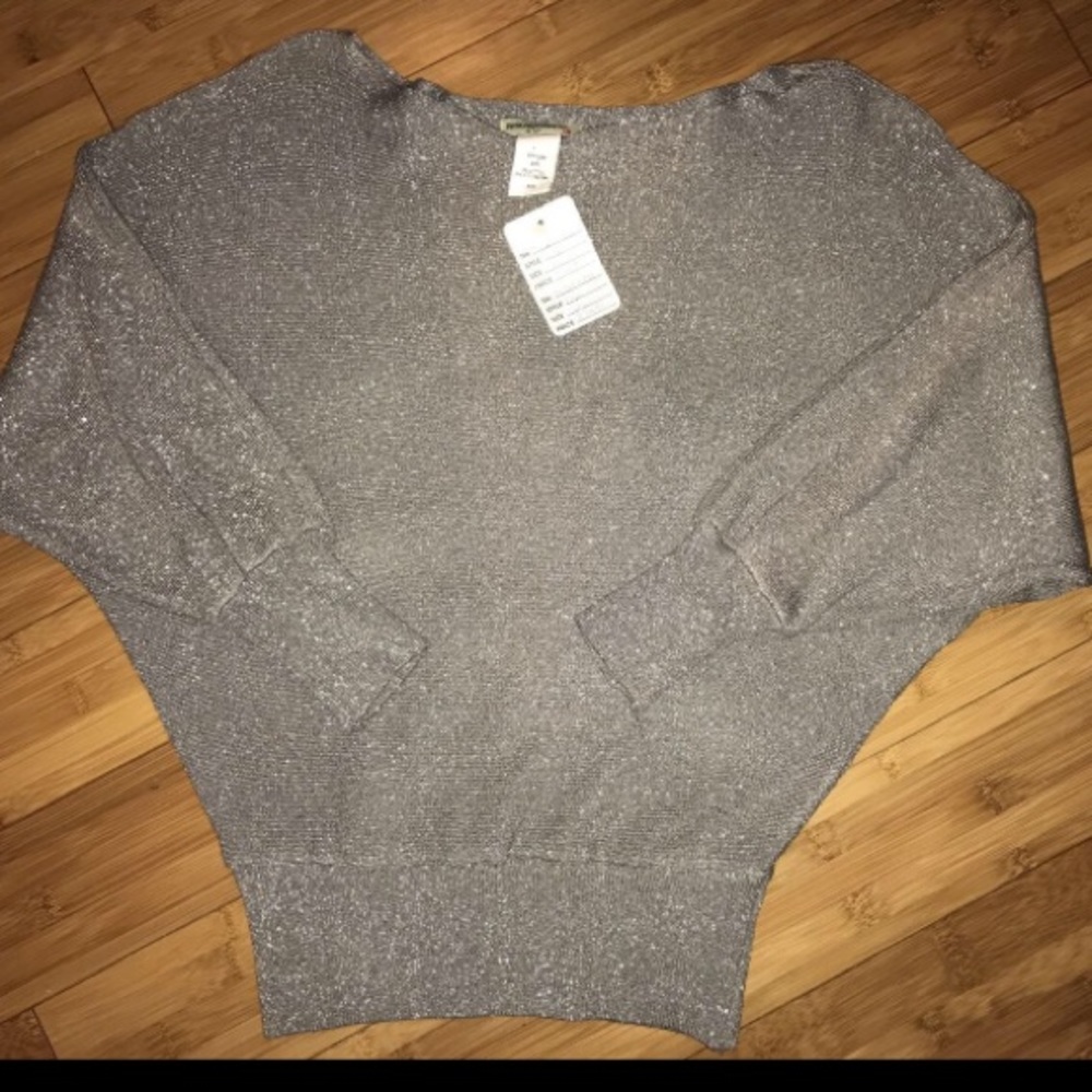 🆕 Grey sparkly dolman - s/m